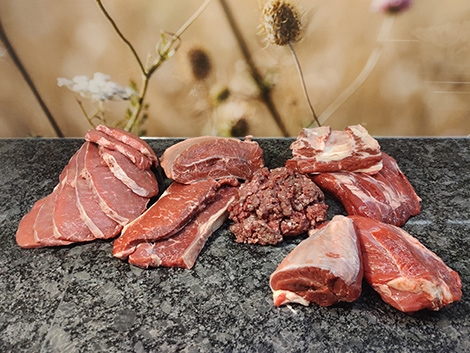 Rindfleisch gemischt ohne Knochen 10 kg
